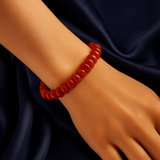 Pulsera de cornalina